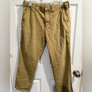 The Territory Ahead Tan Chinos Classic Durable Style Well Worn Look
